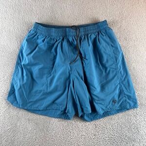 Duck Camp Scout Swim Shorts Mens Small Blue 5 Inseam Blue Mesh Lined